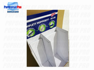 Recyclable Half Pallet Corrugated Retail Shipper Display For Cleaning Moppers